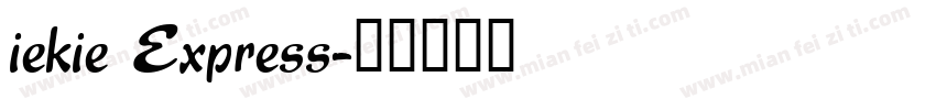 iekie Express字体转换